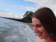 Amateur, Doigter, Petite amie, Orgasme, De plein air, Pov, Public, Chatte