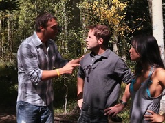 In den arsch, Grosse titten, Blondine, Spermaladung, Aufs gesicht abspritzen, Behaart, Hardcore, Muschi