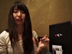 Asiático, Tetas grandes, Mamada, Morena, Japonés, Chupando, Tetas, Esposa