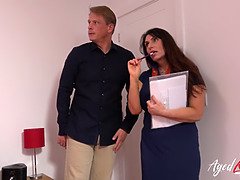 AgedLovE Real Estate Mature Seduced and Fucked