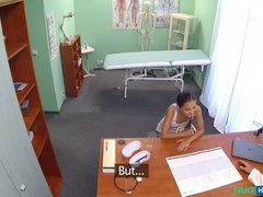 医者, 足, フェティッシュ, なめる, 看護婦, オフィス, ユニフォーム, のぞき