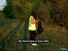 18 ans, Nana, Gros seins, Sucer une bite, Faciale, Argent, Réalité, Nénés