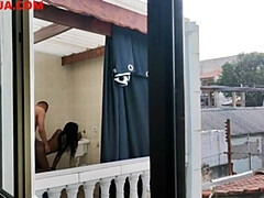 Amateur, Blonde, Tir de sperme, En levrette, Noir ébène, Fait maison, Interracial, Voyeur