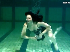 Wild Irina - watersports smut - Underwater Show