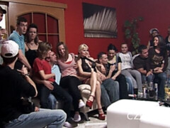 Enthousiasteling, Bruinharig, Groep, Likken, Orgie, Kut duiken, Kousen, Tiener