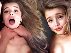 素人, ブロンド, フェラチオ, 大学生, バック, 自家製, オマンコ, ラフ