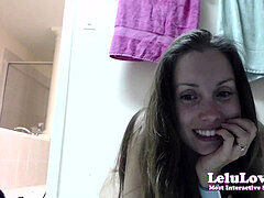 Lelu Love-WEBCAM: stashing In Closet electro-hitachi getting off Cha