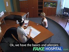 Blonde, Exam, Hd, Infirmière, Pov, Réalité, Fils, Voyeur