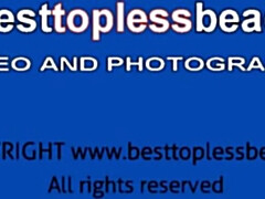 Amateur, Playa, Bikini, Desnudo, Nudista, Público, Adolescente, Tetas