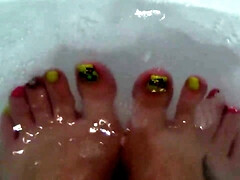 巨乳な, 古典, 女, フェティッシュ, 足フェチ, Hd, 一人, オッパイの