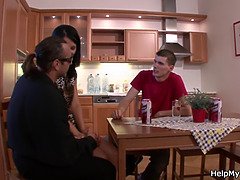 His young wife enjoys cunnilingus and cock riding