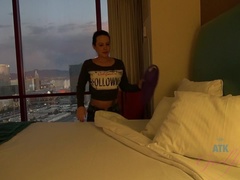 Ванна, Черные, Брюнетки, Подружка, Крошечные, Киски, Тощие, Курящие