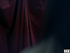 Chica, Verga grande, Mamada, Morena, Garganta profunda, Sexo duro, Lencería, Tetas