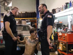Gay cop boot fetish and porn mature police Get drilled by