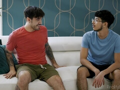 素人, ブロンド, 巨乳な, カップル, エロティック, 彼女, 母, 怪物