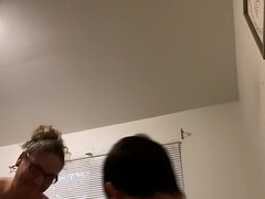 素人, デカ尻, デカパイ, フェラチオ, 巨乳な, カップル, 淫乱熟女, 自然山雀