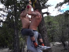 ヨーロピアン, ゲイ, 筋肉, アウトドア