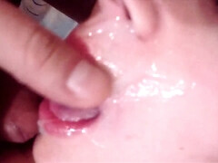 Amateur, Morena, Corridas, Garganta profunda, Estilo perrito, Corridas faciales, Hd, Orgasmo