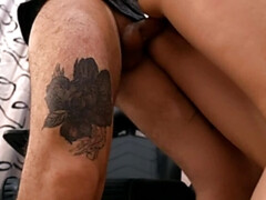 Blond, Pijpbeurt, Sperma shot, Hondjeshouding, Sperma in gezicht, Brillen, Russisch, Tieten likken