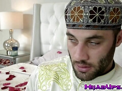 アラブ, デカ尻, デカチン, フェラチオ, チン, 毛深い, Hd, オマンコ