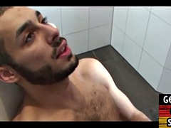 Amateur, Anal, Gay, Alemán, Peludo, Perforación, Ducha, Tatuaje