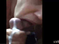 Enthousiasteling, Pijpbeurt, Compilatie, Sperma in mond, Sperma shot, Huisgemaakt, Latijnse vrouw