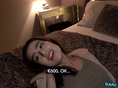 Enthousiasteling, Amerikaans, Bruinharig, Lul, Likken, Natuurlijke tieten, Openbaar, Kut duiken