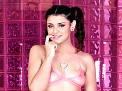 Leie, Arsch, Grosser arsch, Braunhaarige, Fingern, Latina, Zopf, Vibrator