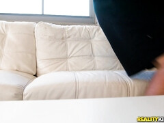 Enthousiasteling, Amerikaans, Pijpbeurt, Seksspeelgoed, Reusachtig, Gigantische lul, Geschoren, Speelgoed