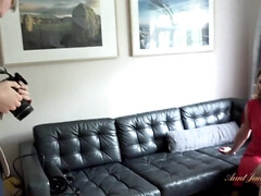 デカ尻, デカチン, ブロンド, フェラチオ, 巨乳な, 自家製, 自然山雀, オッパイの