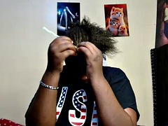 Anal, Belle grosse femme bgf, Noire, Noir ébène, Mature, Huilée, Sous la jupe