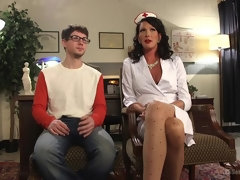 Anal, Sucer une bite, Infirmière