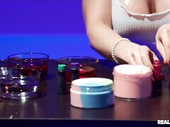 69, お尻, ブロンド, フェラチオ, ディルド, 顔射, スパンキング, 濡れ