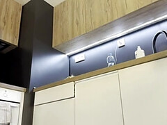 Linda, Casero, Colegiala, Falda, Uniforme, Bajo la falda, Voyeur, Esposa