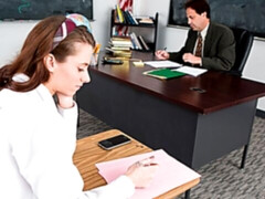 Grosser schwanz, Hundestellung, Natürlichen titten, Schulmädchen, Dürr, Lehrer, Jungendliche (18+), Titten