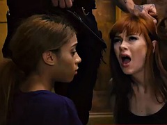 Lieveling, Bondage discipline sadomasochisme, Zwart, Pijpbeurt, Fetisj, Slet, Tiener, Trio