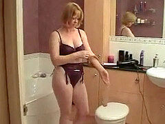 Британки, Белье, Зрелые, Нейлон, Чулки