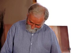 美人, ブロンド, チェコ, ヨーロピアン, 女, オーガズム, 生徒, オッパイの