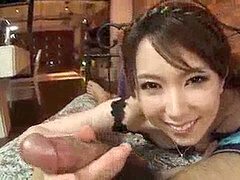 Aziatisch, Pijpbeurt, Sperma, Japaans, Moeder die ik wil neuken, Kousen