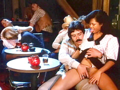 Rick savage, sandy-haired, public orgy