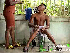 デカチン, 黒人, フェラチオ, イく瞬間, 黒人, グループ, オマンコ, ティーン