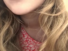 Enthousiasteling, Blond, Zoenen, Alleen