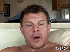 In den arsch, Blondine, Blasen, Hardcore, Transfrau, Titten