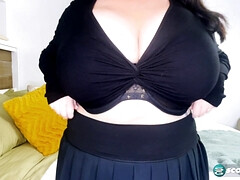 Grosser arsch, Grosse titten, Vollbusig, Pummelig, Frau, Masturbation, Solo, Spielzeuge