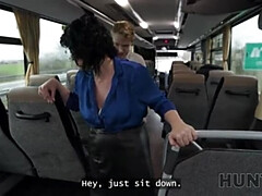 Брюнетки, Автобус, Чешки, Европейки, Секс без цензуры, Хд, От первого лица, Сиськи