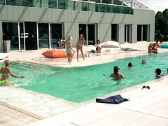 お尻, デカパイ, フェラチオ, 茶髪の, 巨乳な, ハードコア, 自然山雀, オッパイの