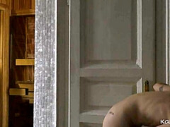 Bruinharig, Sperma, Hd, Saunazaal, Geschoren