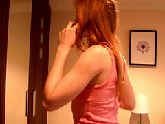 18 jaar, Grote lul, Blond, Sperma shot, Hardcore, Kut duiken, Roodharige vrouw, Tieten likken