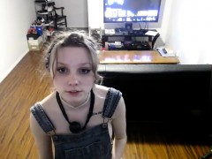 Amateur, Blonde, Fétiche, Adolescente, Jouets, Webcam