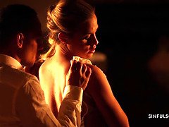 結婚, カップル, ドレス, Hd, 旦那, なめる, 驚き, 妻